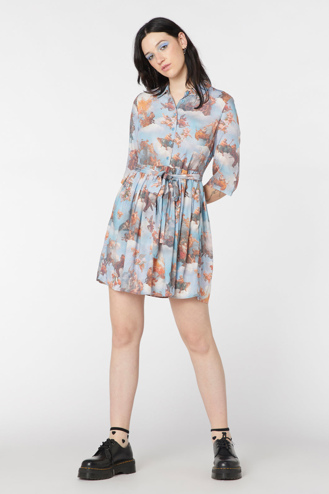  Art Mural Viscose Dress