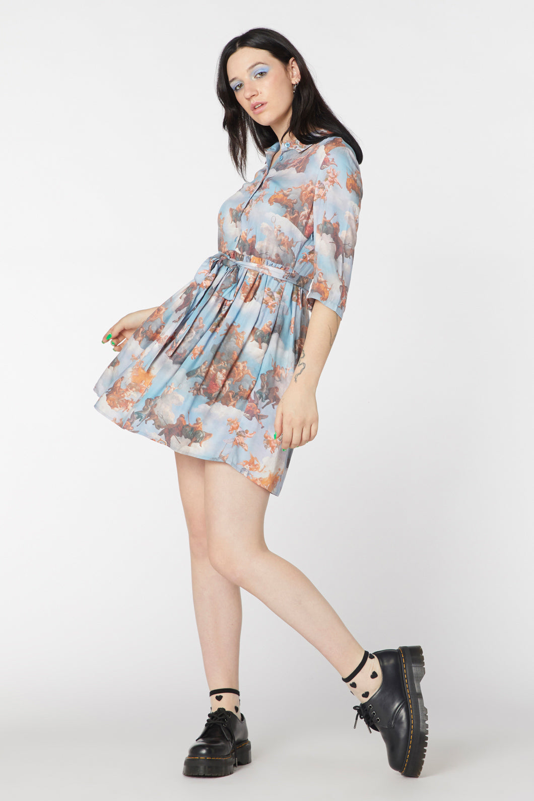  Art Mural Viscose Dress