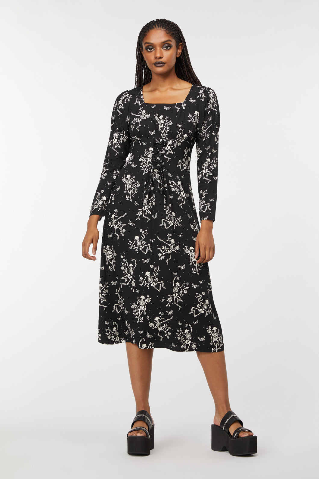  Garden Skelly Dress