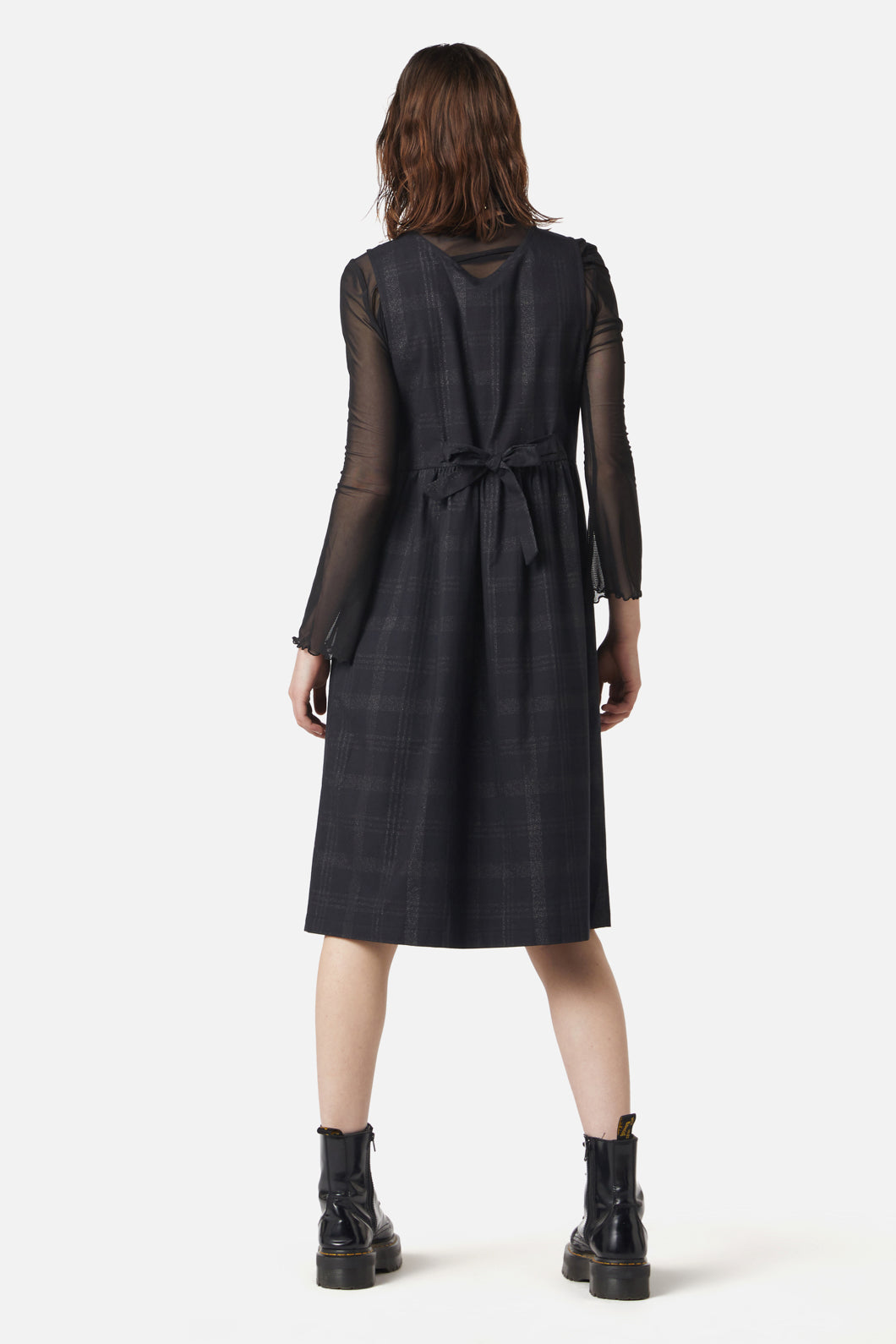  High Society Tartan Pinny Dress
