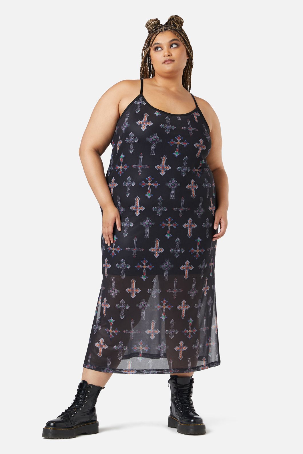  Hope Had Died Mesh Dress