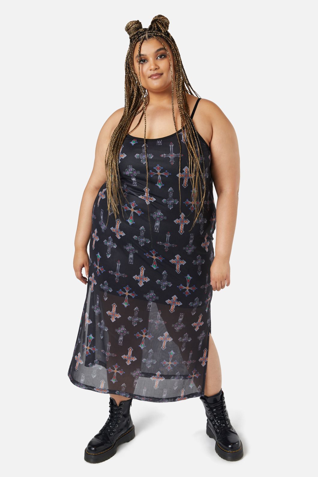 Hope Had Died Mesh Dress