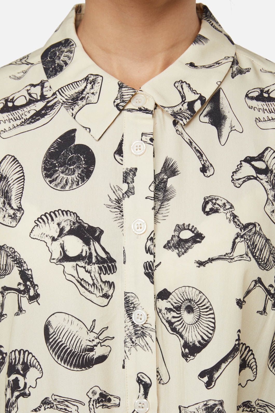  Body Fossils Printed Dress