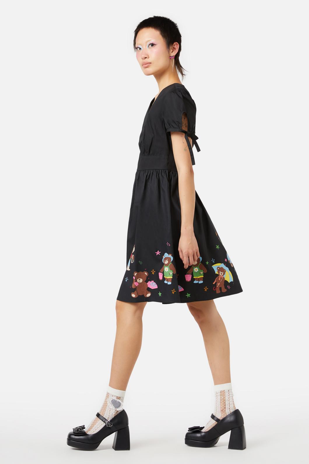  Teddy Bear Border Dress