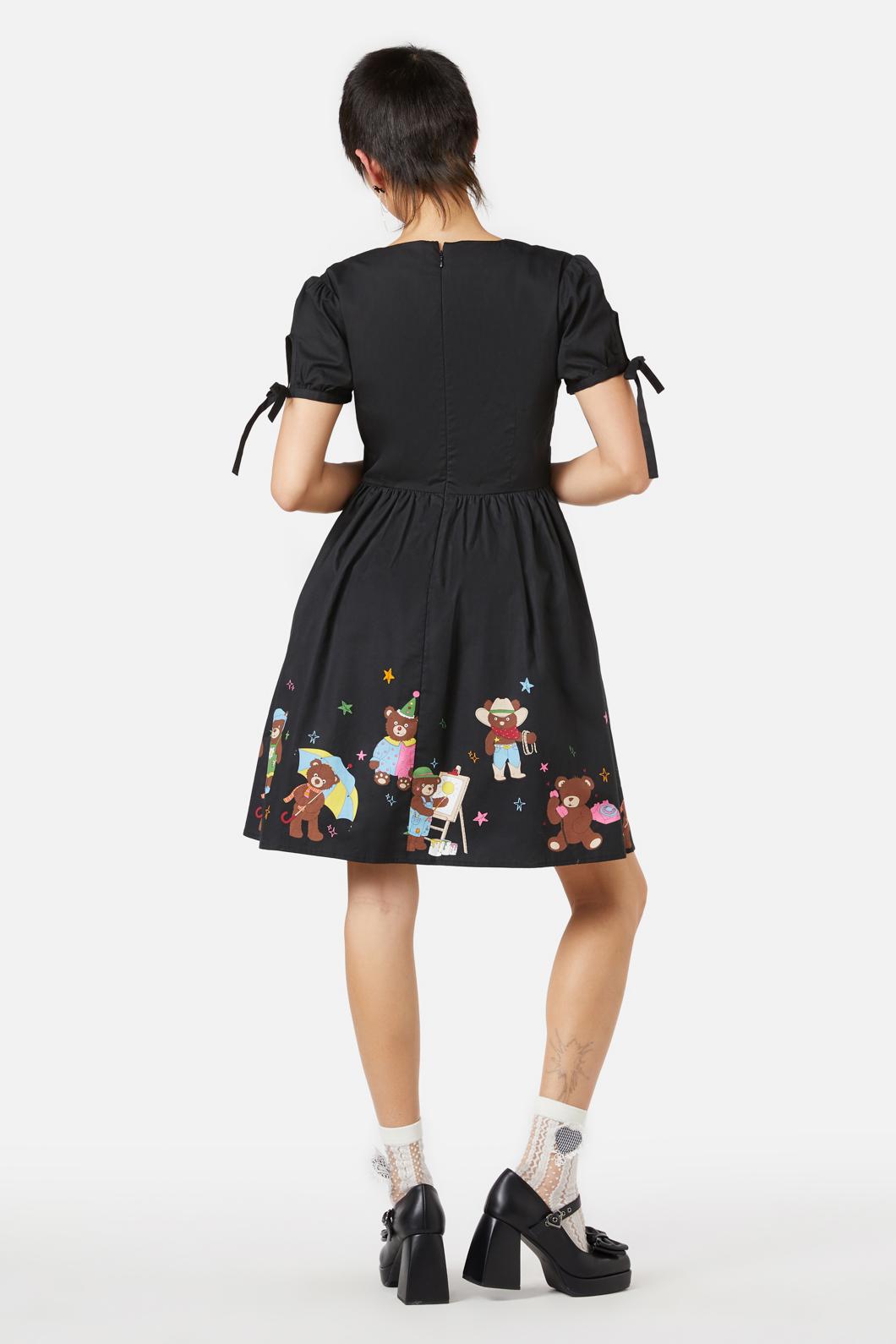  Teddy Bear Border Dress