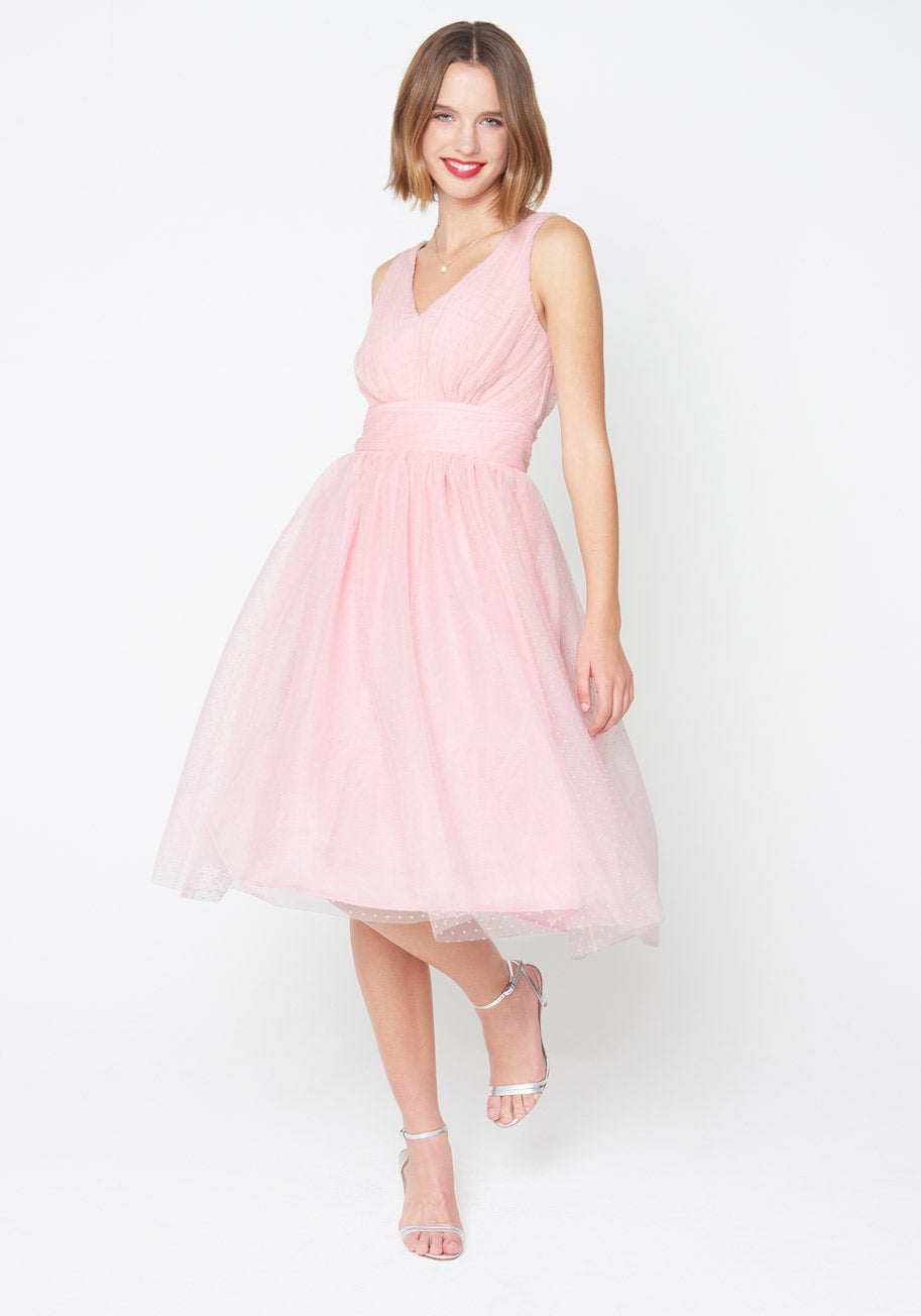  Romantic Memories Fit And Flare Dress