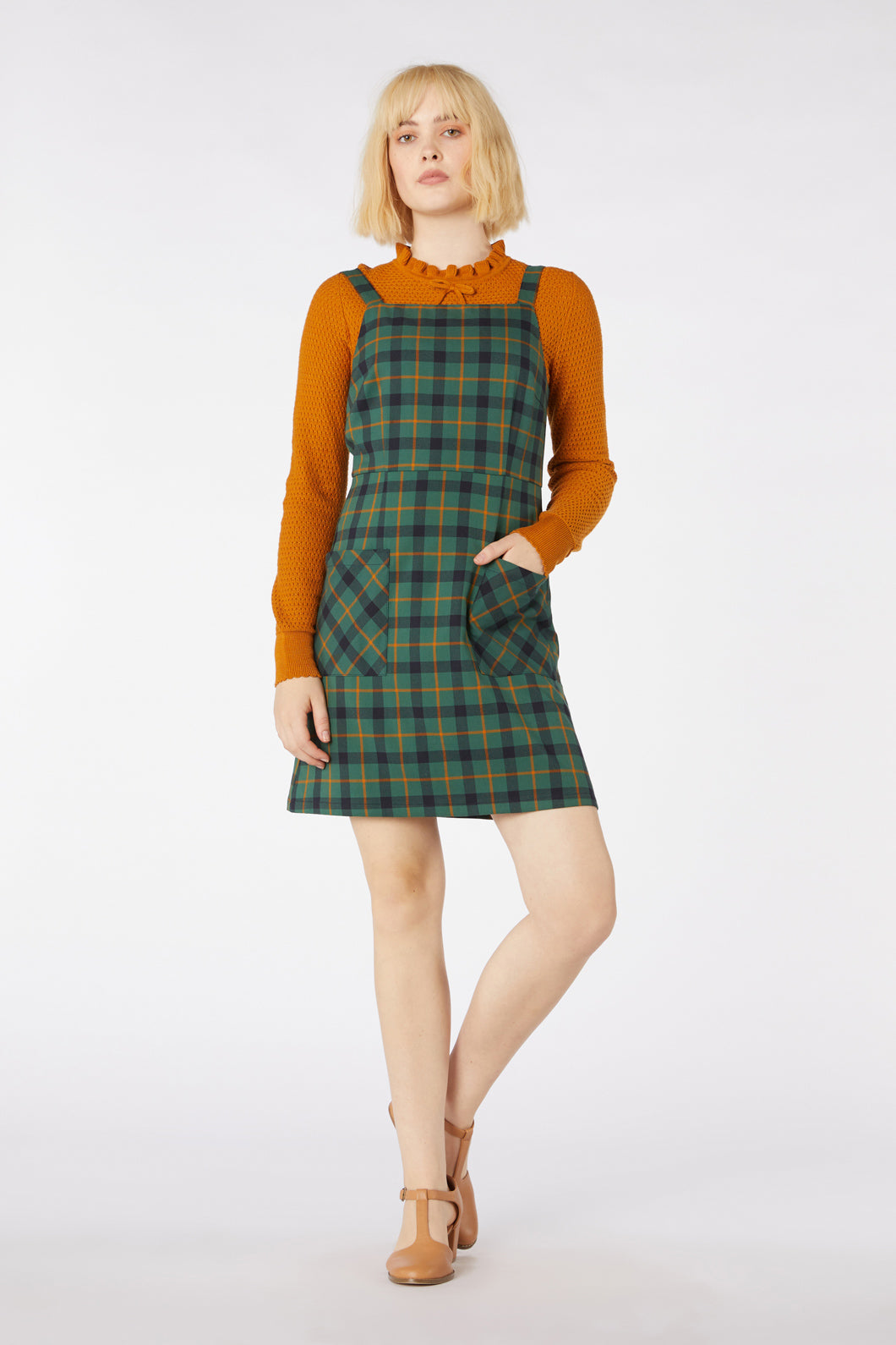  Claudia Check Pinny