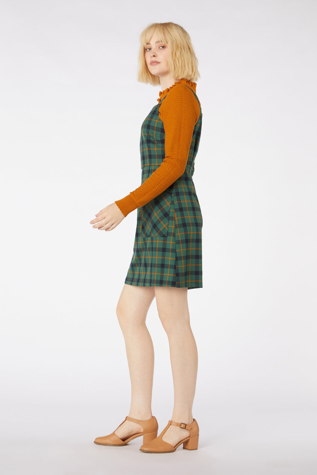  Claudia Check Pinny