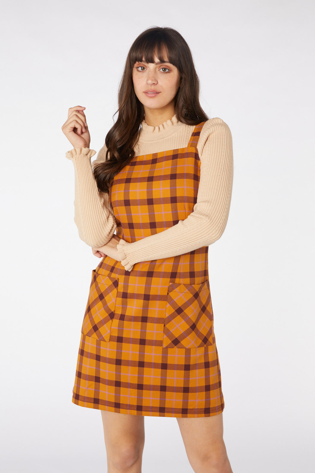  Claudia Check Pinny