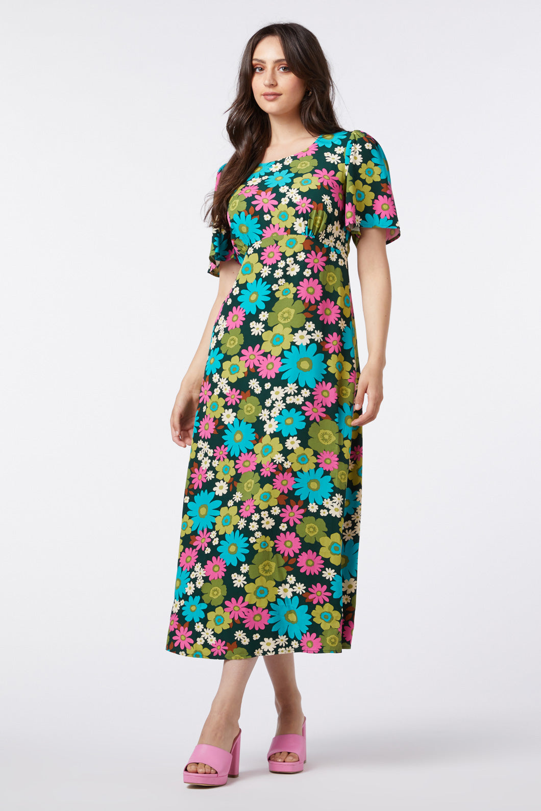  Pattie Floral Maxi Dress