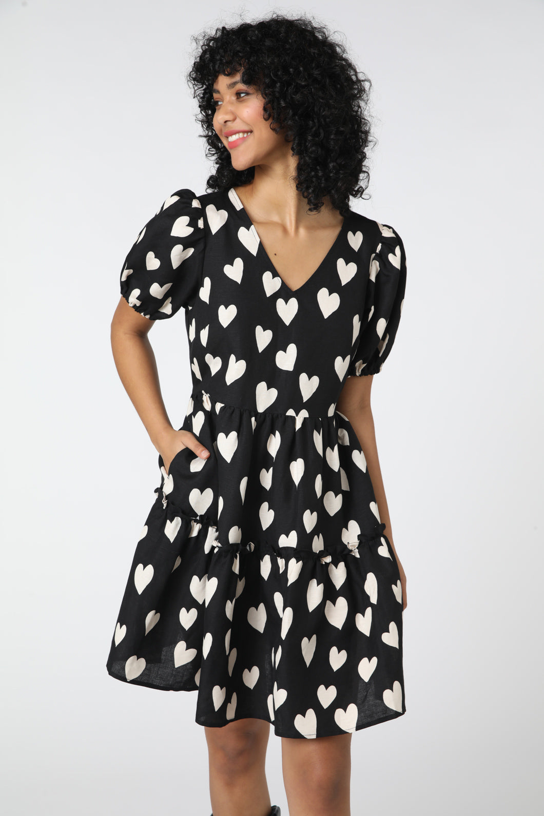  Love Hearts Mini Dress