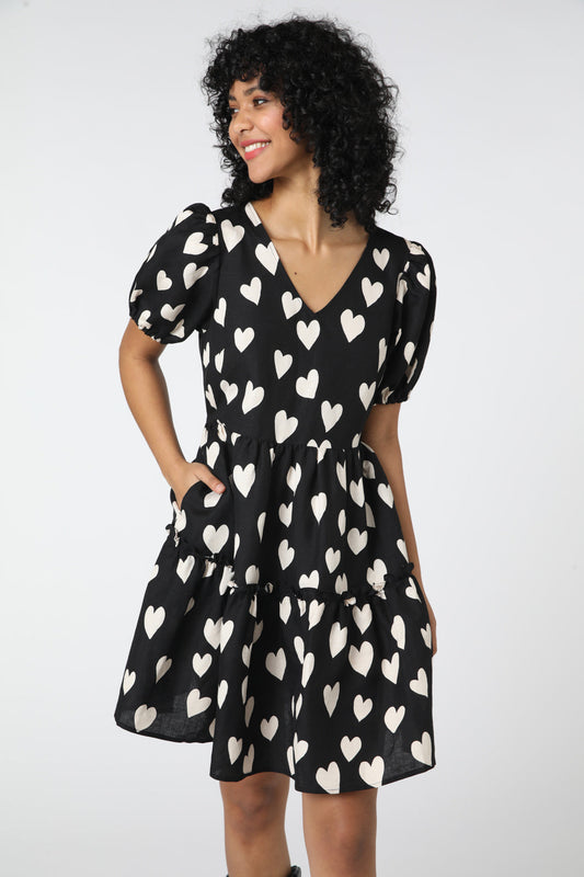 Love Hearts Mini Dress