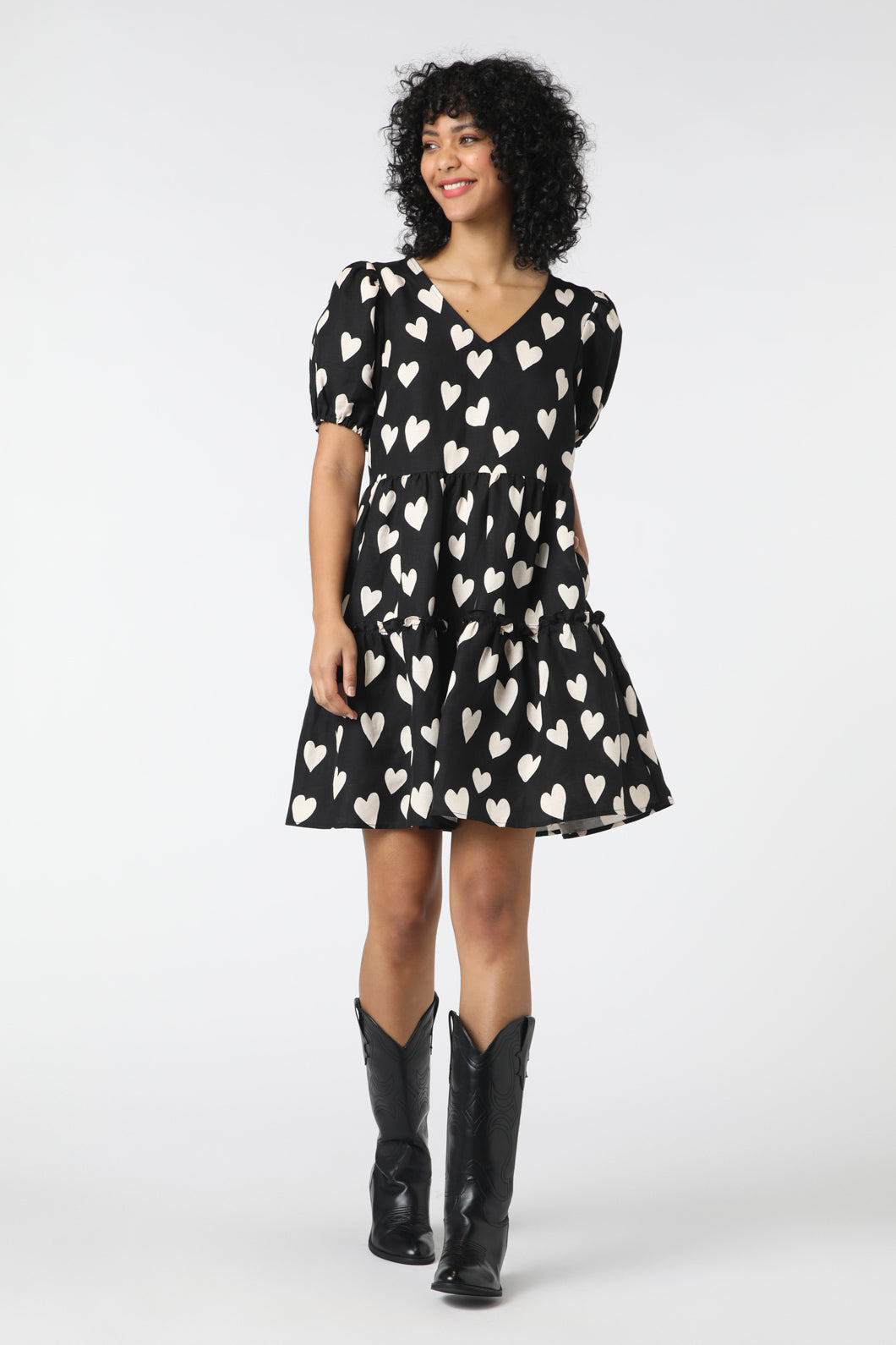  Love Hearts Mini Dress