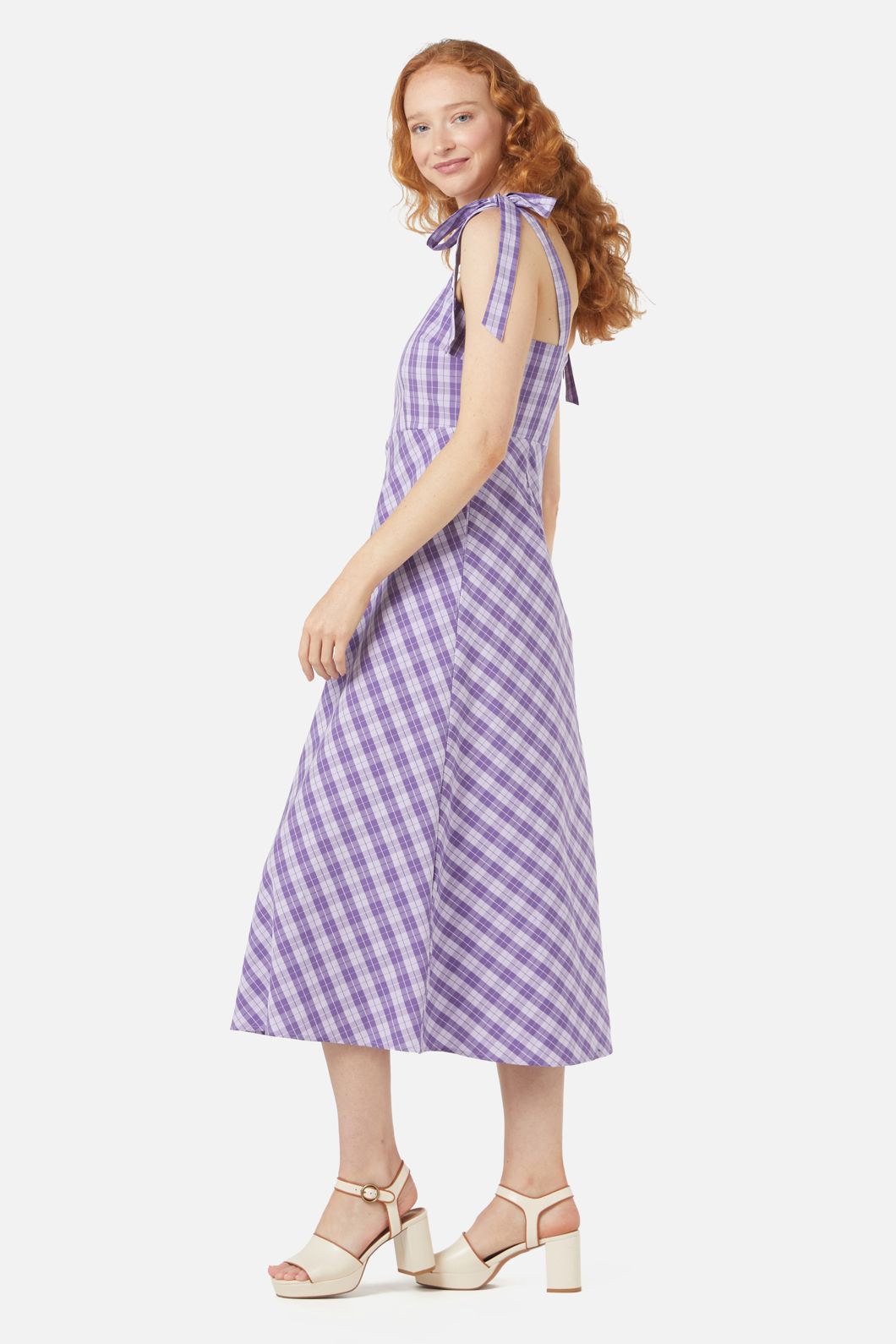  Juno Check Sundress