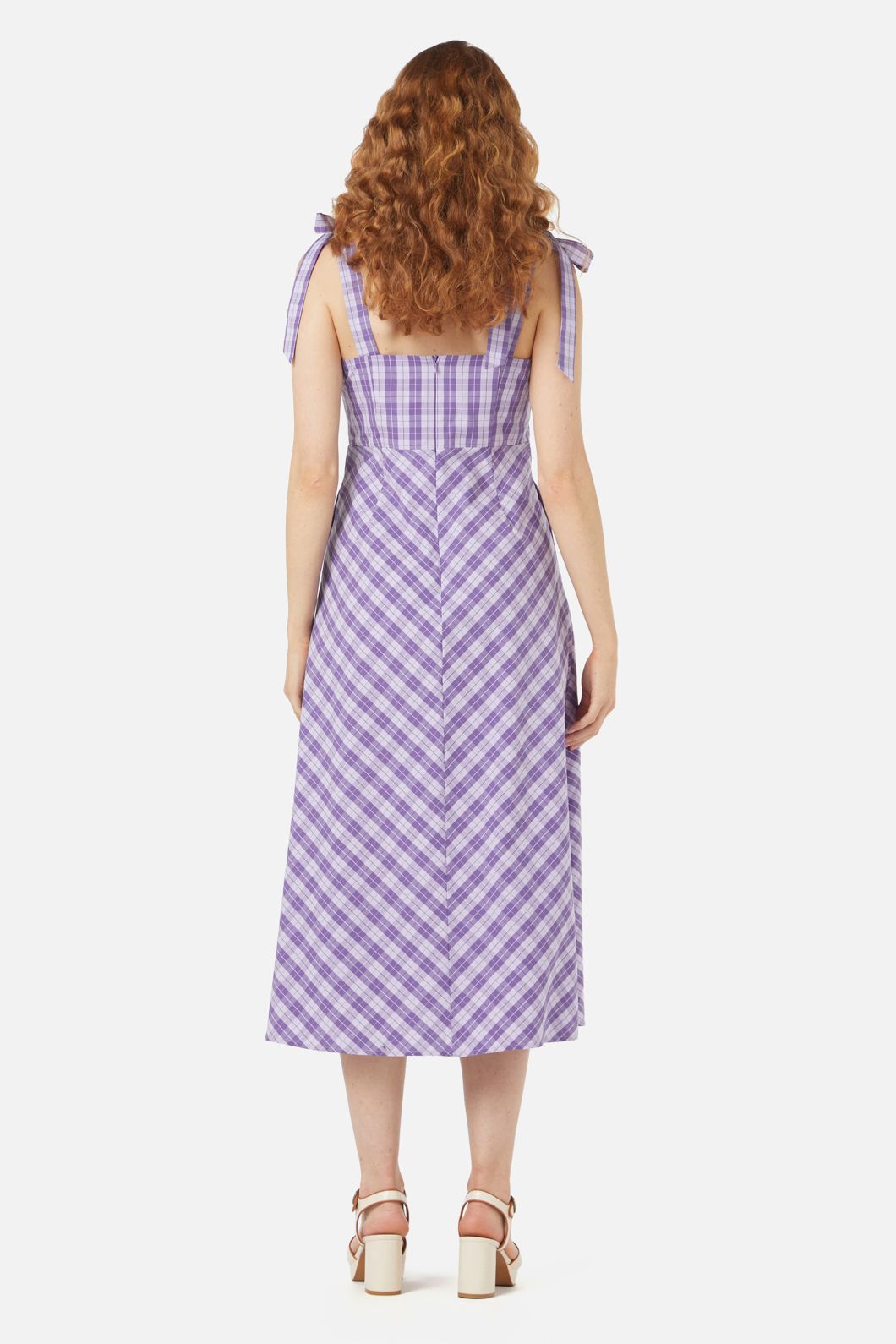  Juno Check Sundress