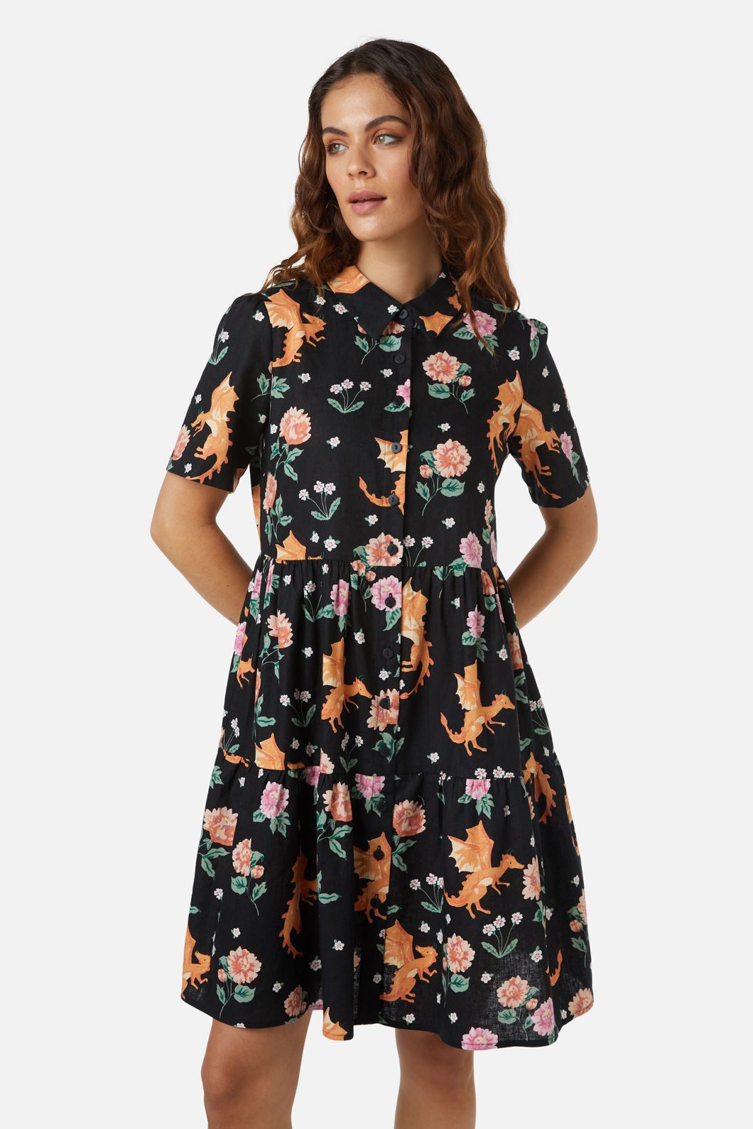  Dragon Shirt Dress