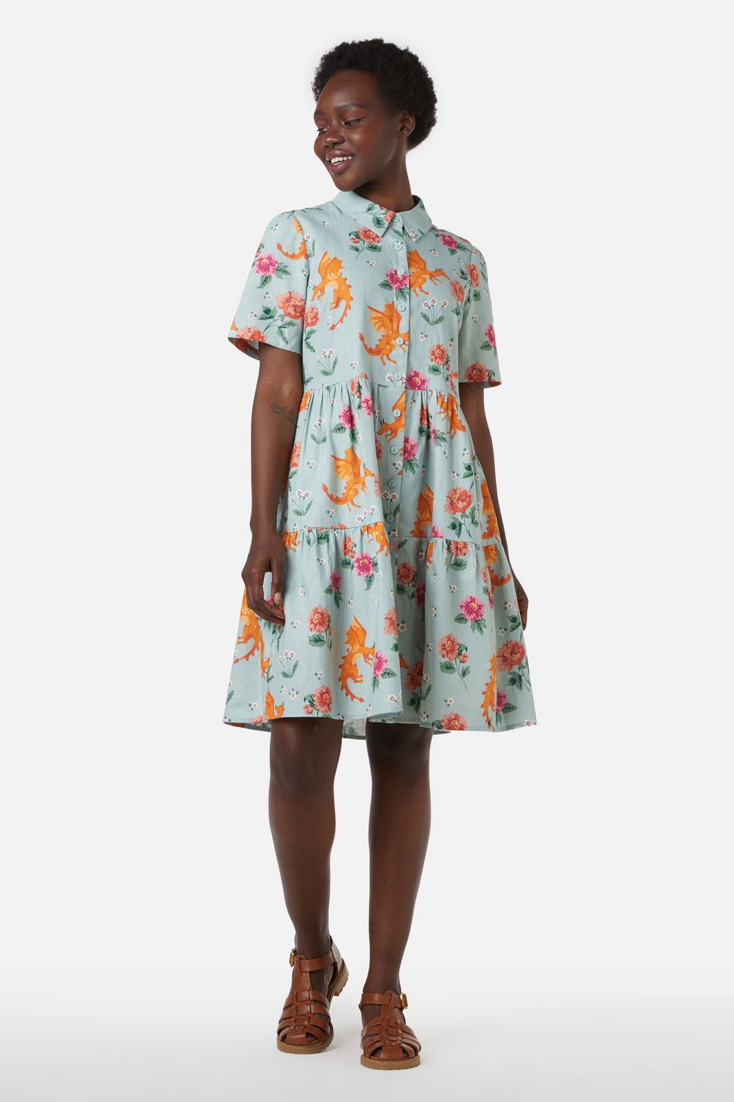  Dragon Shirt Dress