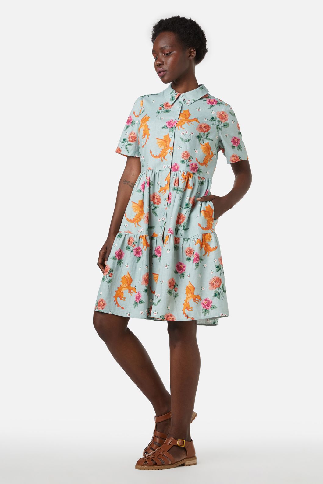  Dragon Shirt Dress