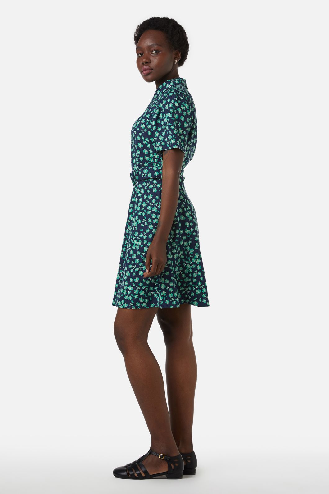  Mille Fleur Shirt Dress