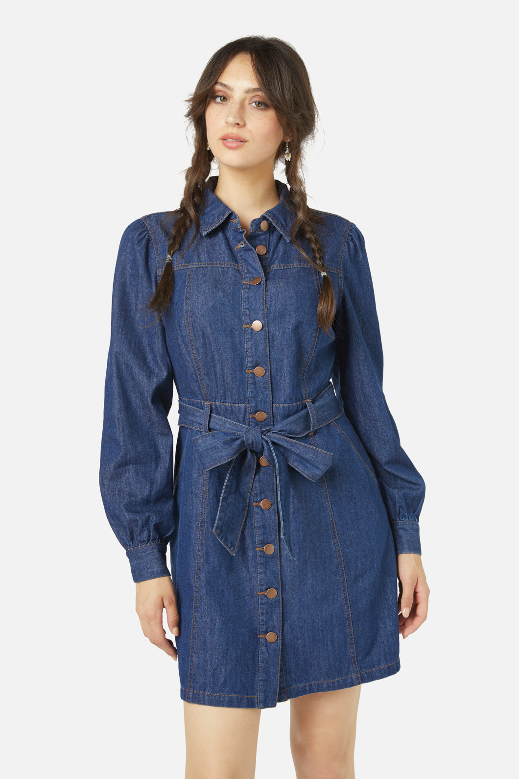  Tansy LS Mini Dress