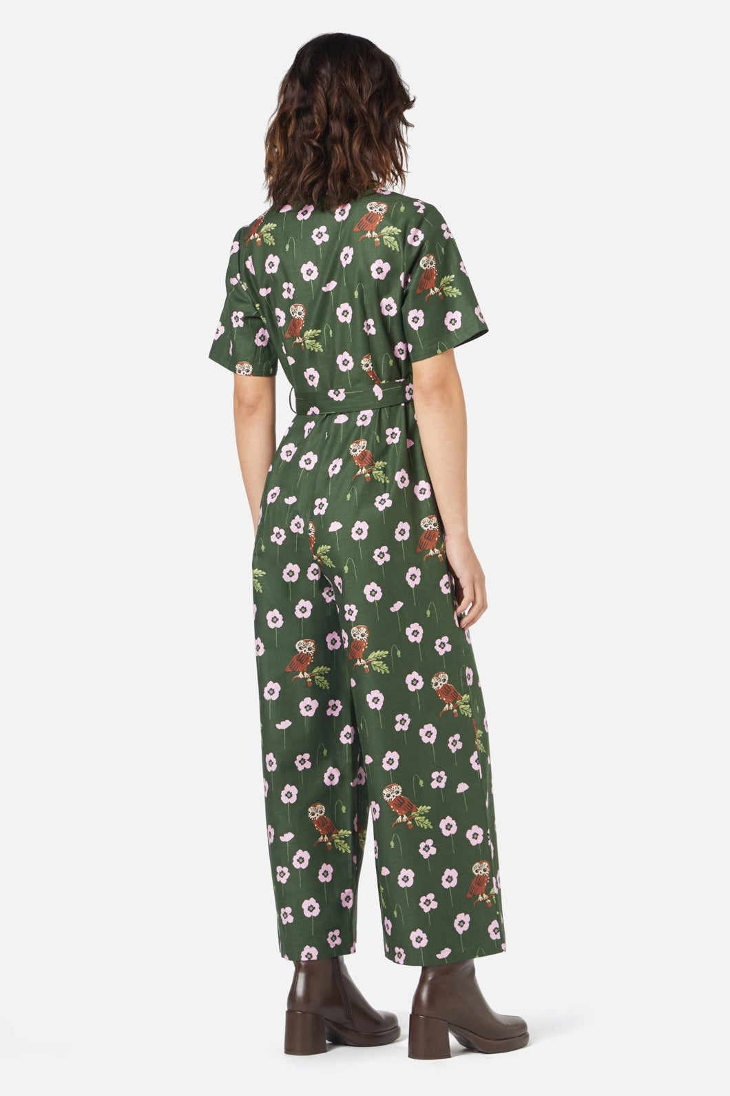 Poppy Owl Jumpsuit