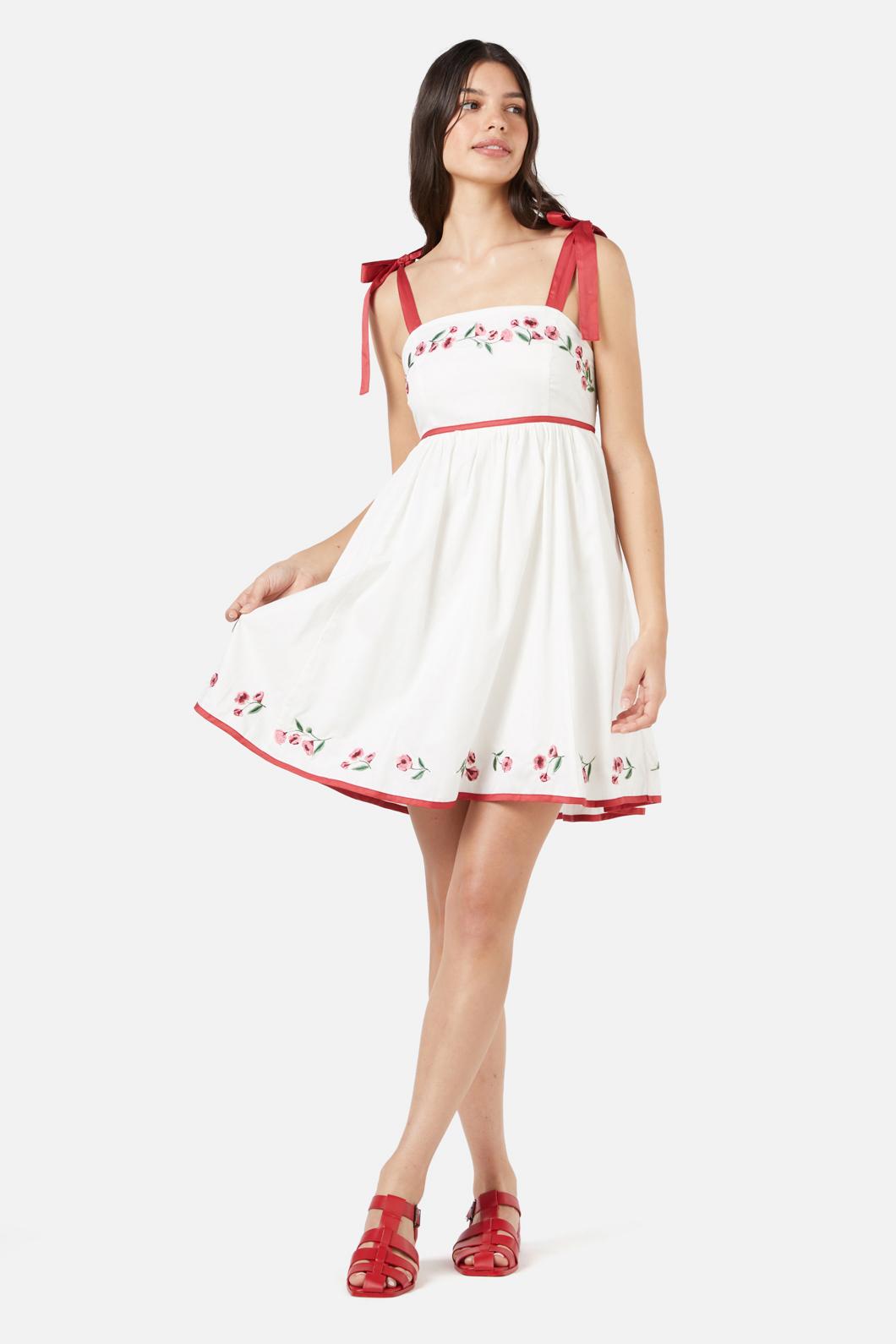  Poppy Emb Dress