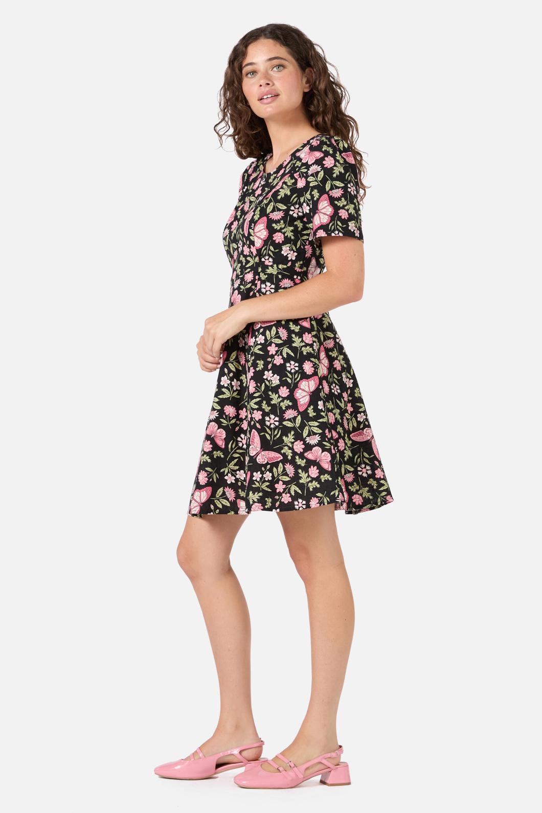  Yvette Butterfly Mini Dress