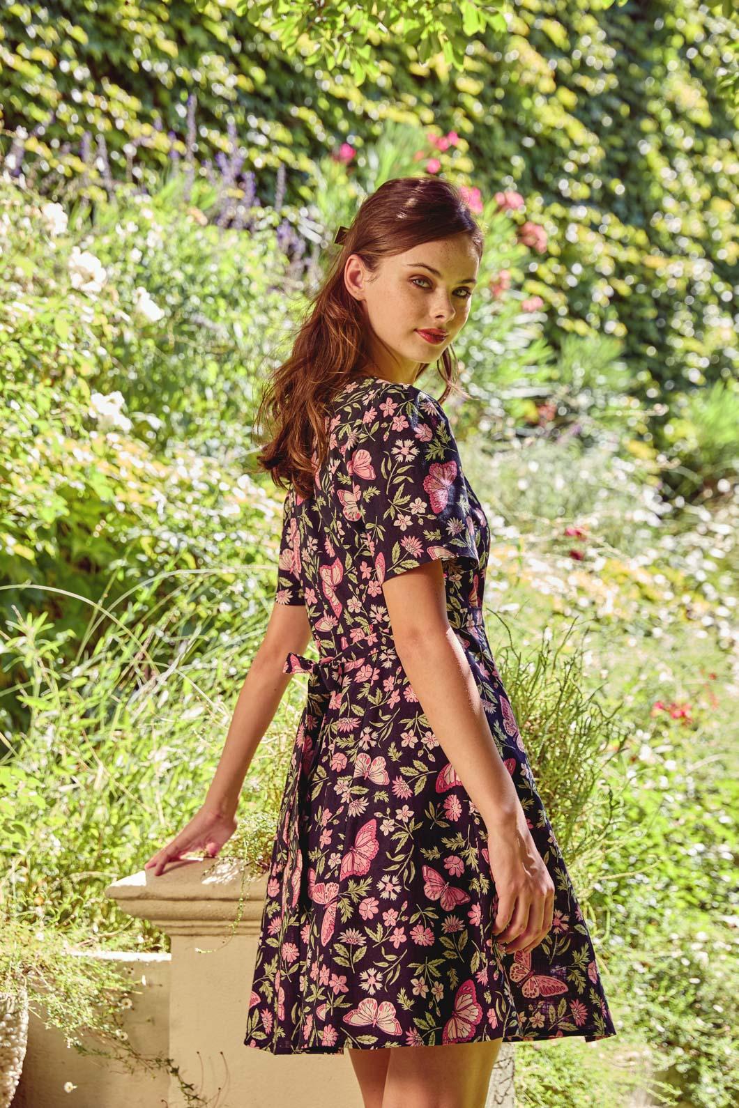  Yvette Butterfly Mini Dress