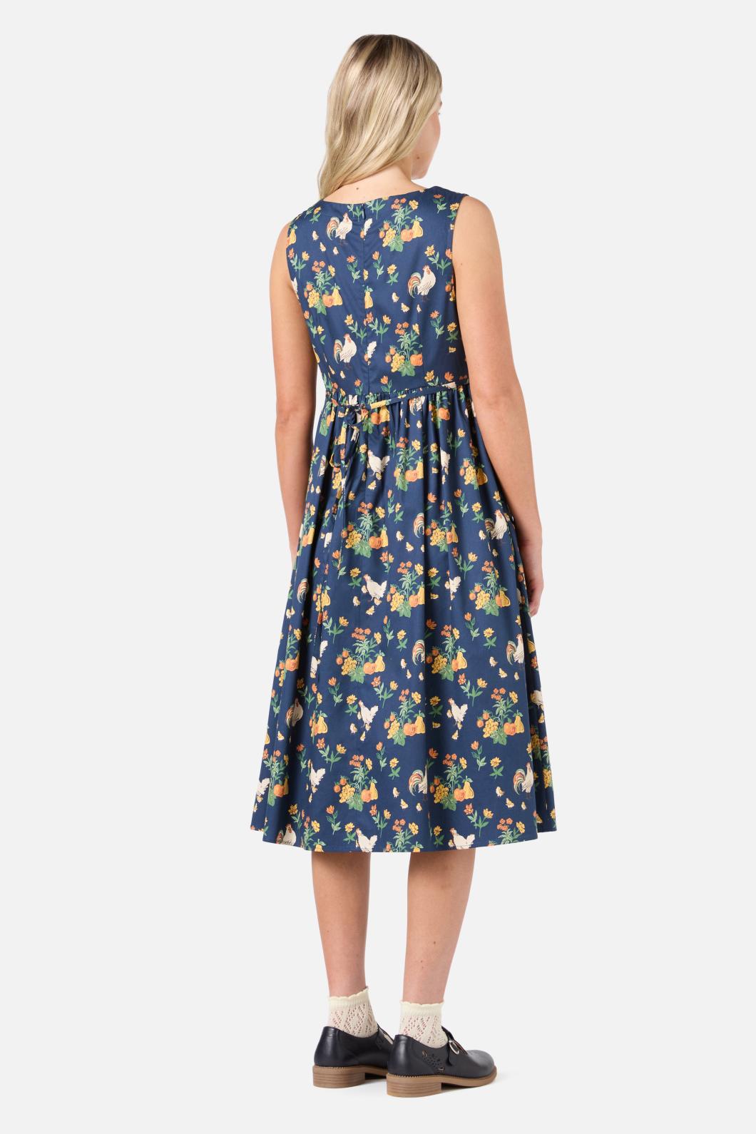 Chickens Midi Dress
