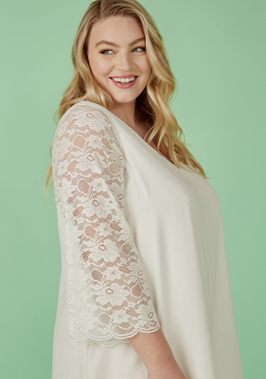  Blushing With Bliss Shift Dress