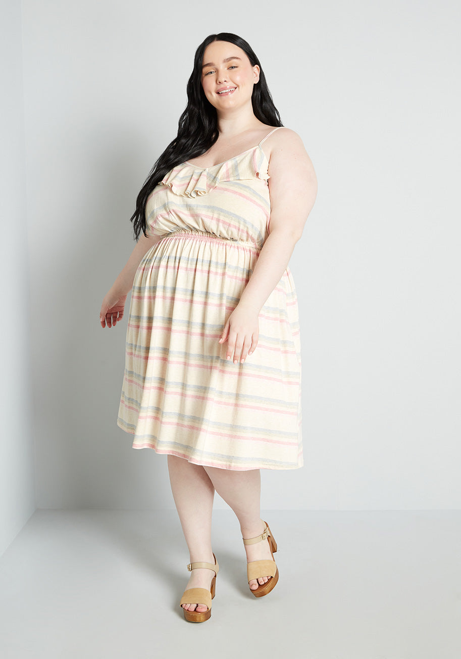  Sunshine And Sand Bound Knit Sundress