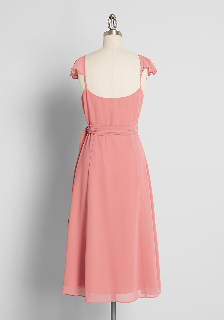  Feels Like Summer Midi Wrap Dress