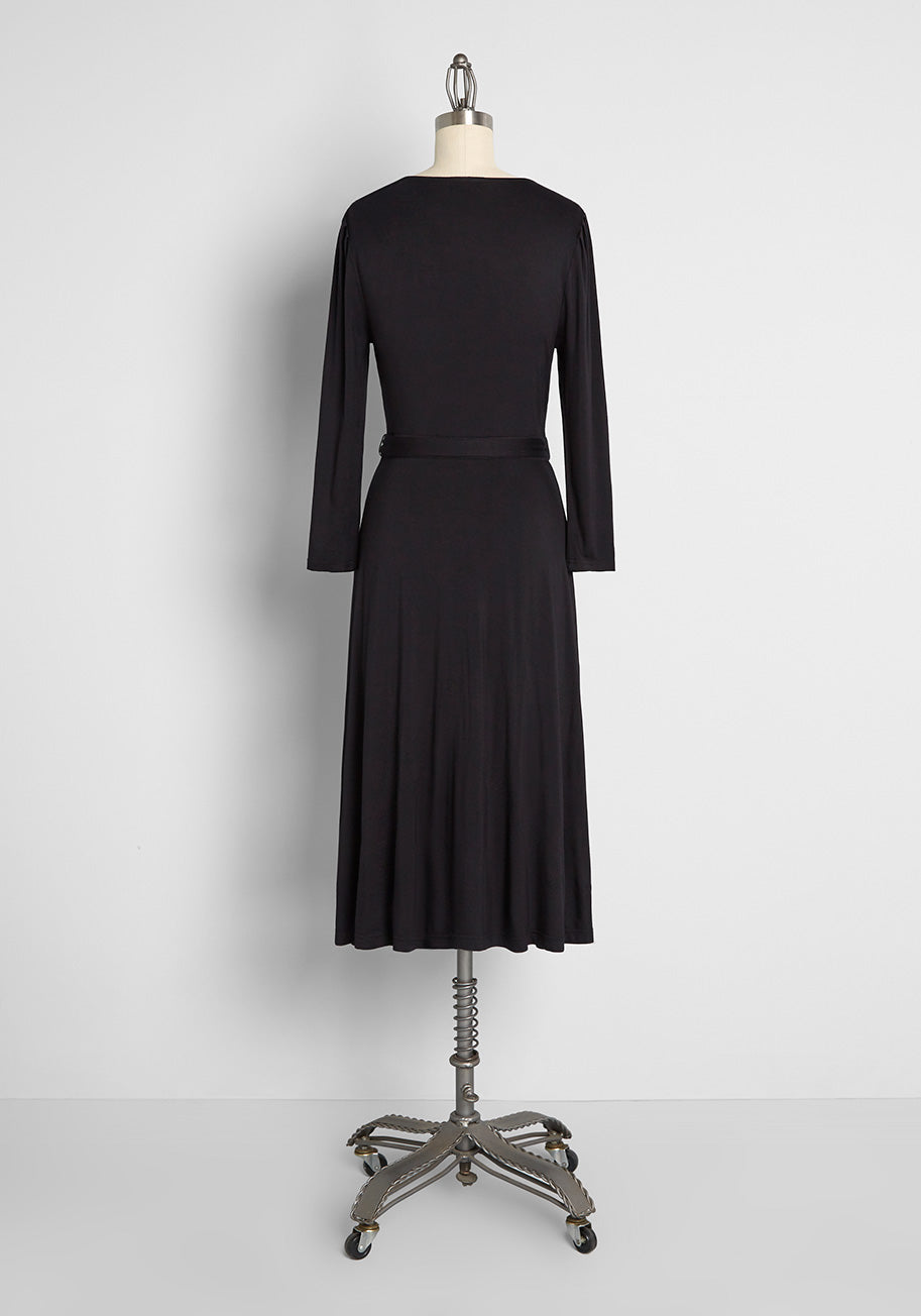  This Is My Moment Wrap Dress