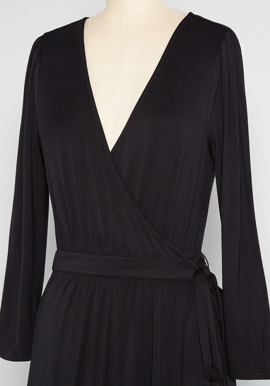  This Is My Moment Wrap Dress