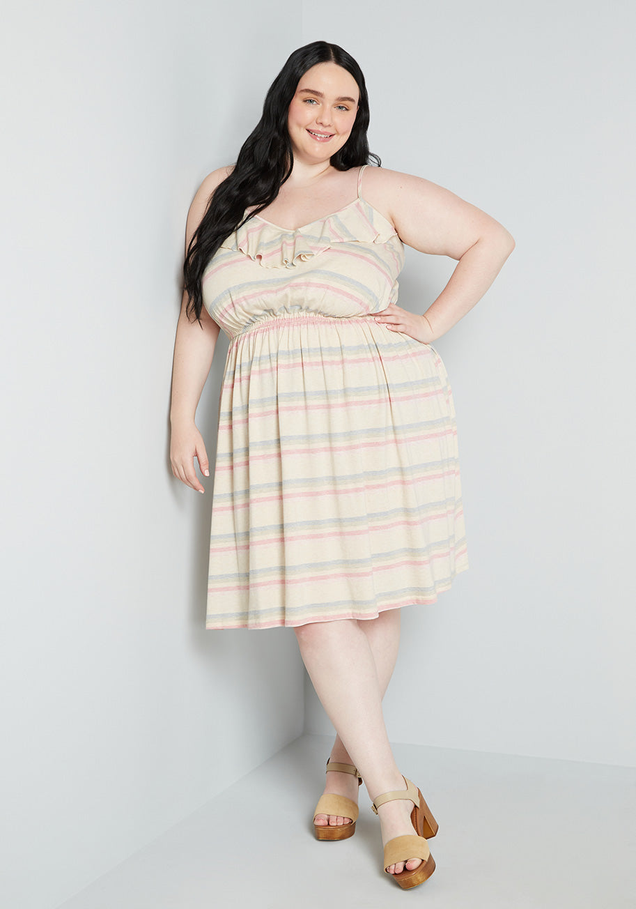  Sunshine And Sand Bound Knit Sundress