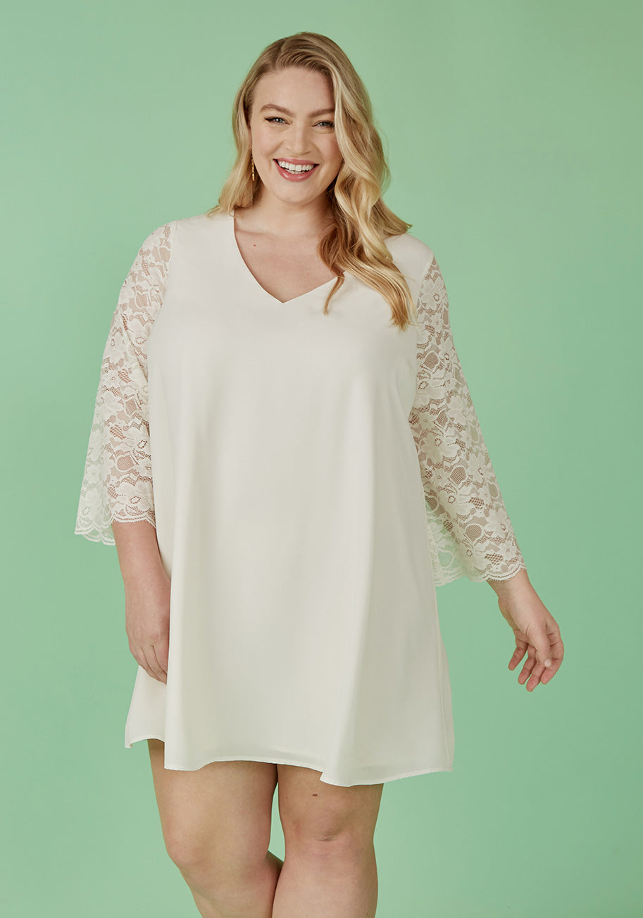  Blushing With Bliss Shift Dress